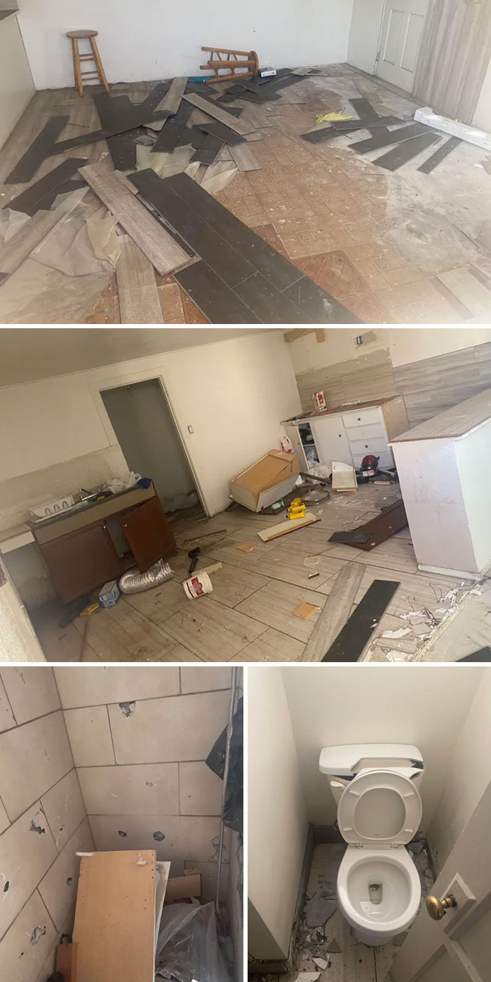 Anything I Can Do Against My Tenants For Destroying The Place ? They Were Evicted And We Found The Place Like This