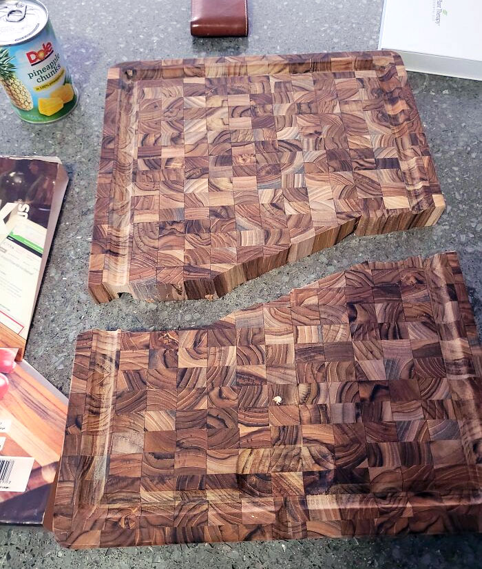 My Cutting Board Delivered With A Small Defect