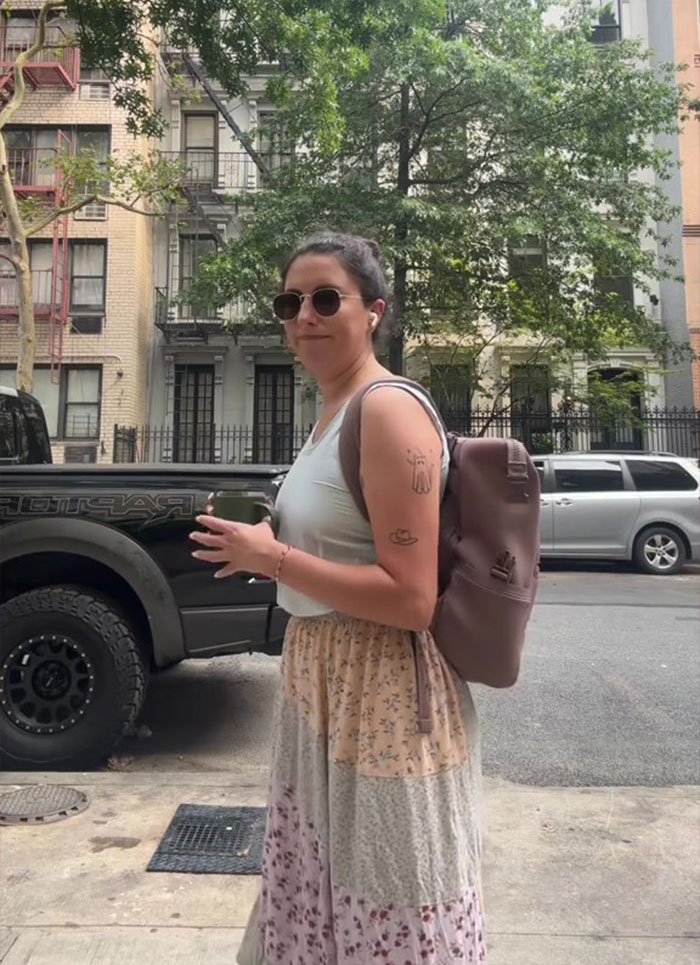 Creator Sparks Massive Debate Over Adults Wearing Backpacks