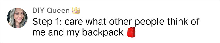 Creator Sparks Massive Debate Over Adults Wearing Backpacks