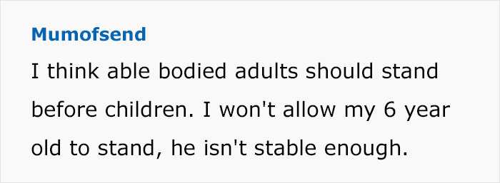 Woman Complains None Of The Kids On A Bus Offered Their Seat To An Elderly Passenger, Gets Perspective