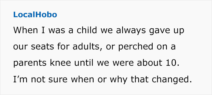 Woman Complains None Of The Kids On A Bus Offered Their Seat To An Elderly Passenger, Gets Perspective