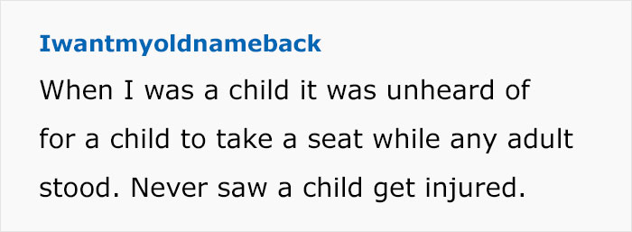 Woman Complains None Of The Kids On A Bus Offered Their Seat To An Elderly Passenger, Gets Perspective