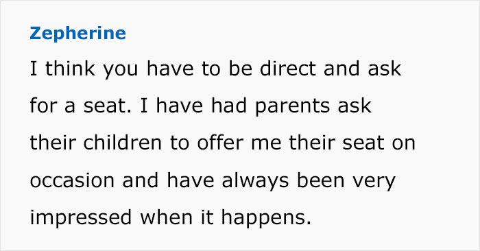 Woman Complains None Of The Kids On A Bus Offered Their Seat To An Elderly Passenger, Gets Perspective