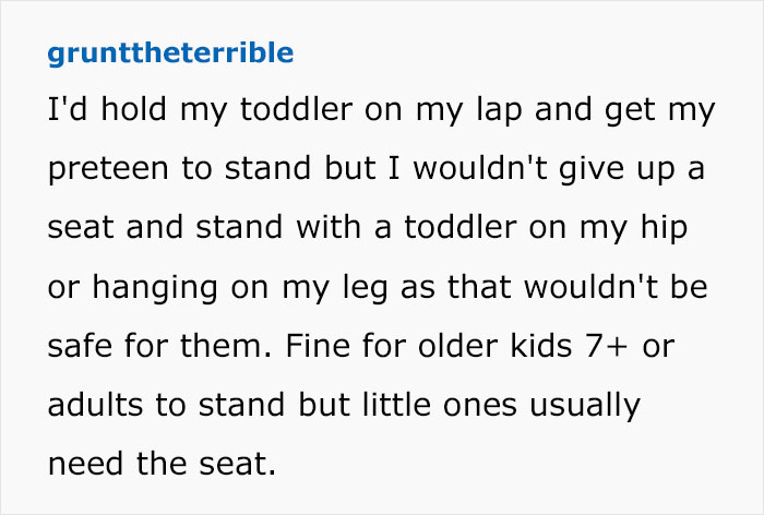 Woman Complains None Of The Kids On A Bus Offered Their Seat To An Elderly Passenger, Gets Perspective