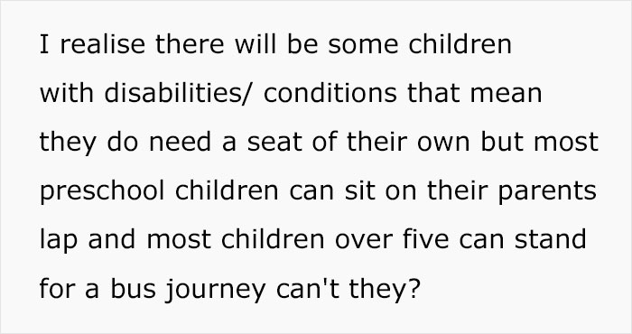 Woman Complains None Of The Kids On A Bus Offered Their Seat To An Elderly Passenger, Gets Perspective