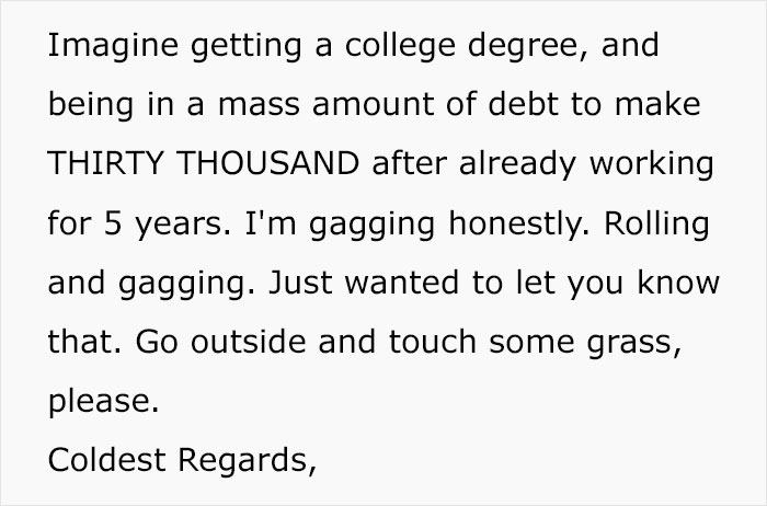 &ldquo;Touch Some Grass, Please&rdquo;: Job Applicant Hits Back At Insulting Job Offer With Cover Letter