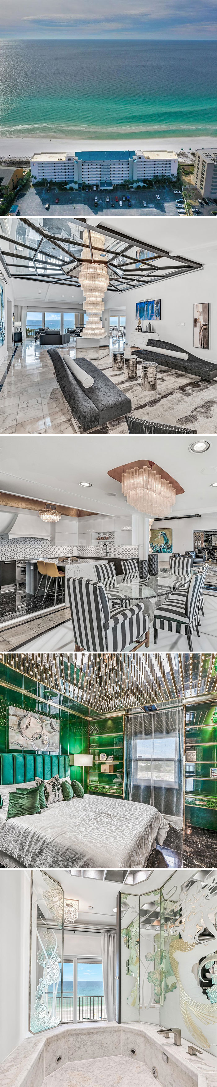 We Haven’t Seen A Perfectly Florida Home In A While And This Penthouse In Destin Is Perfectly Florida. $2,495,000