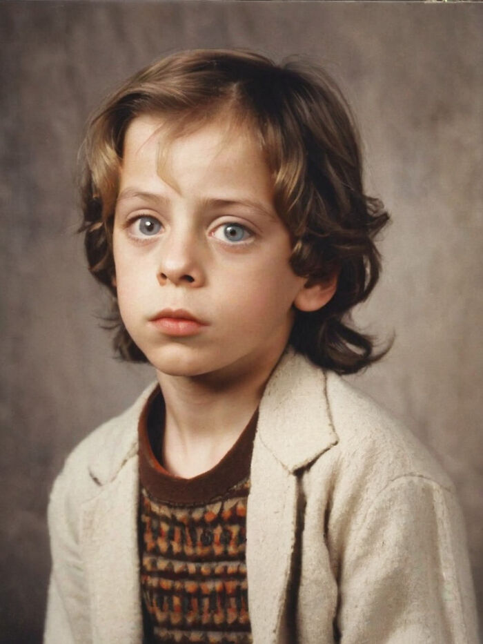 School Photos Of Celebrities Created With Ai (24 Pics)