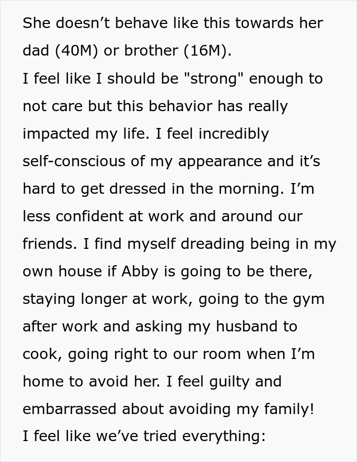 Mom Can't Stand Living With Her 14-Year-Old Daughter Who Terrorizes Her Every Day