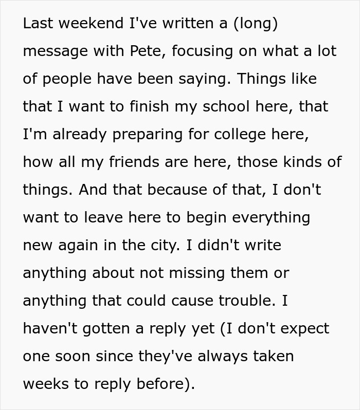 Teen Is At A Loss After Her Parents Return From A 7-Year-Long 'World Trip' And Want Her Back