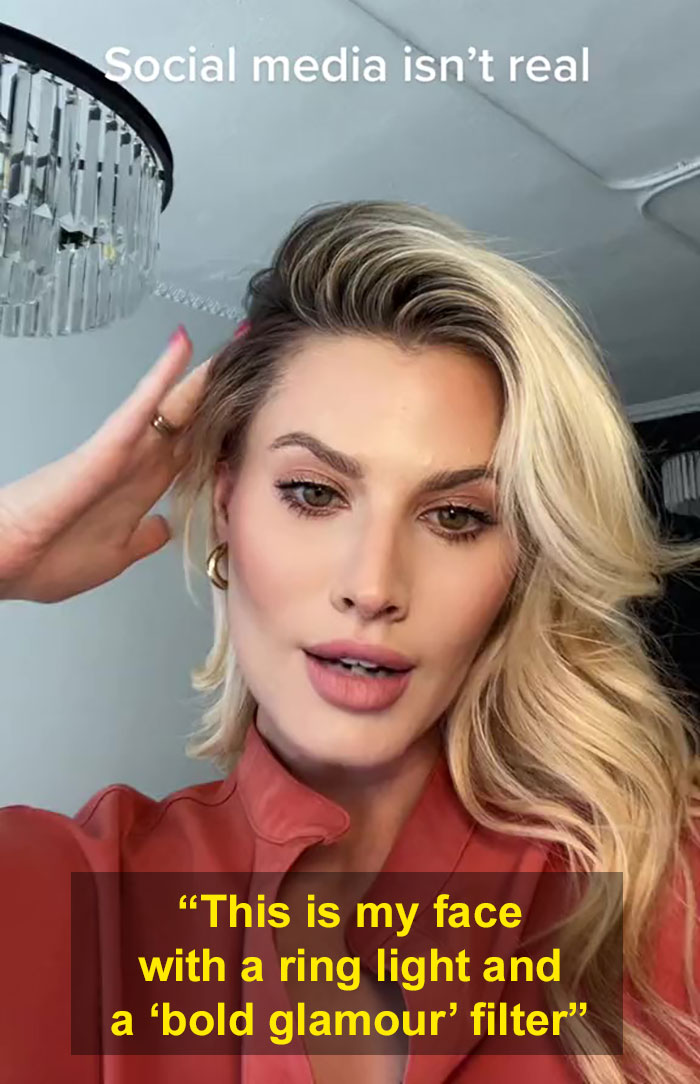 Woman Goes Viral By Removing One Filter At A Time to Demonstrate How Fake Social Media Is