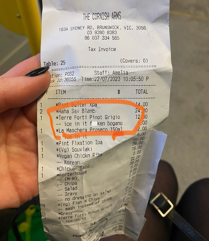 “If I Got This On My Receipt, I Would Find It Hilarious”: People Laugh At Message Left In Receipt “If I Got This On My Receipt, I Would Find It Hilarious”: People Laugh At Message Left In Receipt