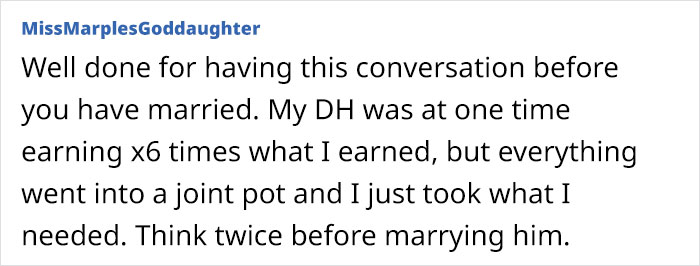 &ldquo;Completely Separate&rdquo;: Woman Is Worried About Fianc&eacute;&rsquo;s Desire To Not Share Income
