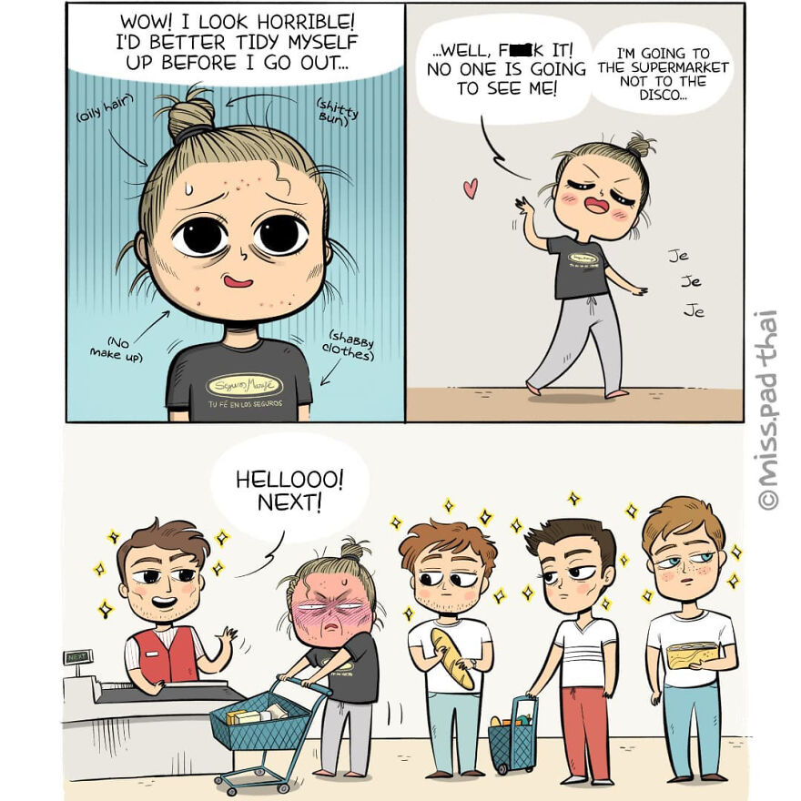 New Funny And Relatable Comics About Everyday Interactions By Spanish Artist Esther González