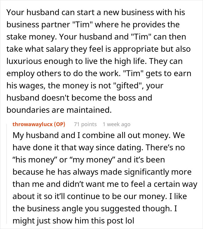 Woman Doesn't Want To Share Lottery Winnings With Husband's Friend, Gets Told To Stay Wary Woman Doesn't Want To Share Lottery Winnings With Husband's Friend, Gets Told To Stay Wary