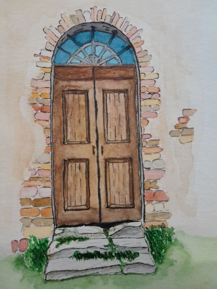 On Of My First Attemts With Aquarelle