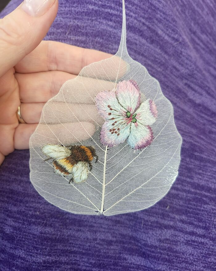 Bee Collecting Nectar
