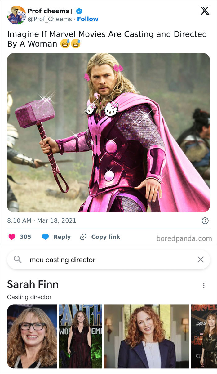 Ah Yes, Every Female Director Makes Movies Like This