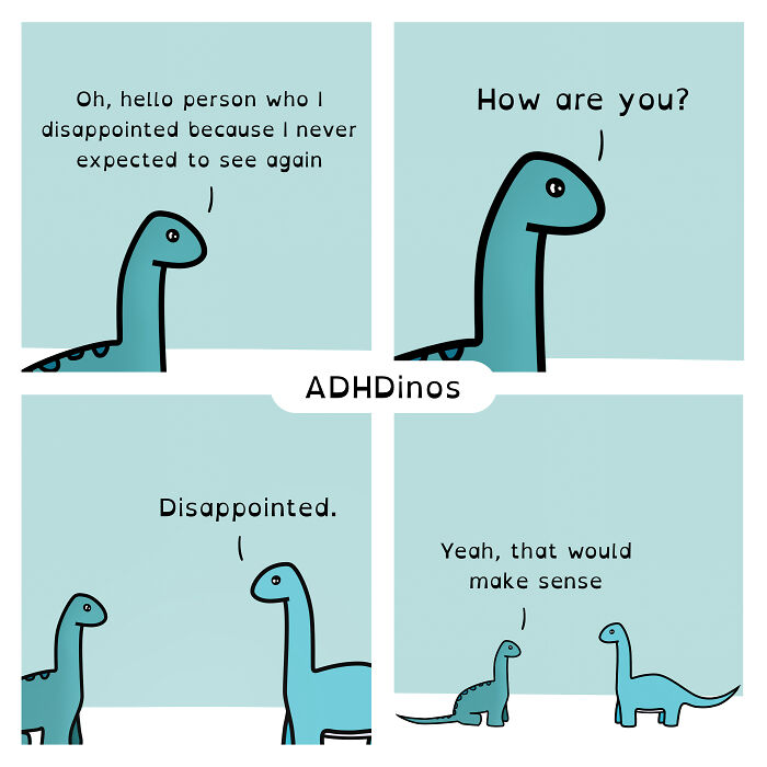 24 New Adhdinos Comics That Feel A Little Too Real