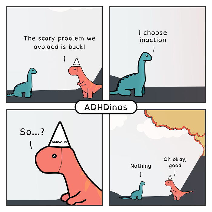 24 New Adhdinos Comics That Feel A Little Too Real