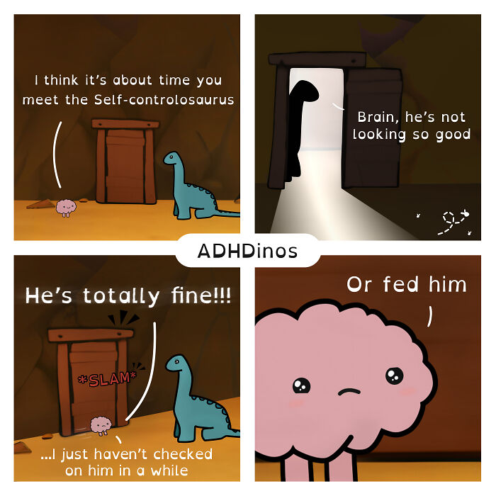 24 New Adhdinos Comics That Feel A Little Too Real