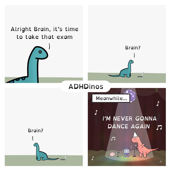 24 New Adhdinos Comics That Feel A Little Too Real
