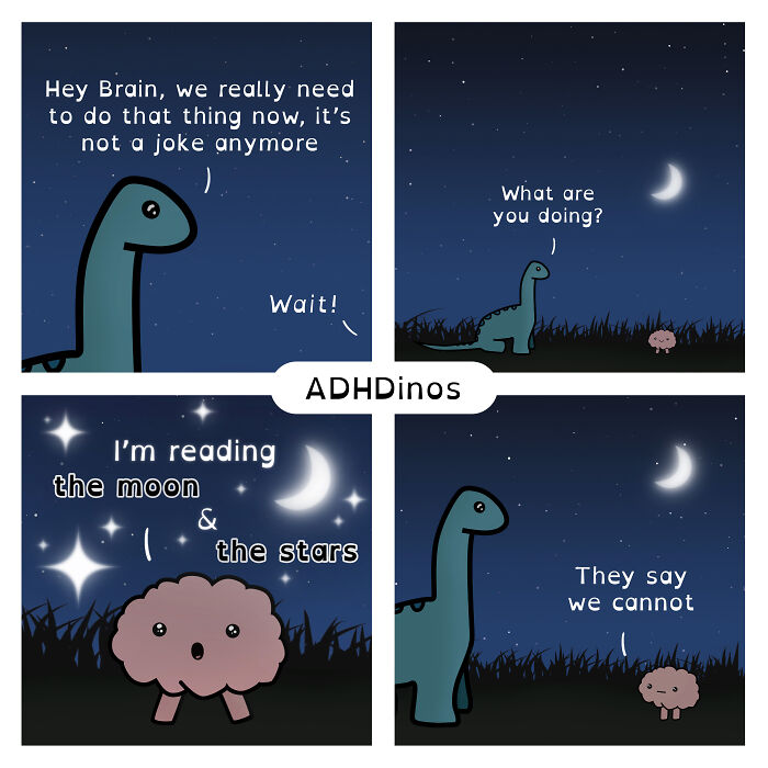 24 New Adhdinos Comics That Feel A Little Too Real