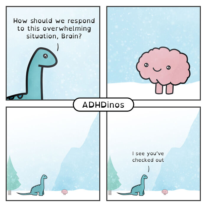 24 New Adhdinos Comics That Feel A Little Too Real