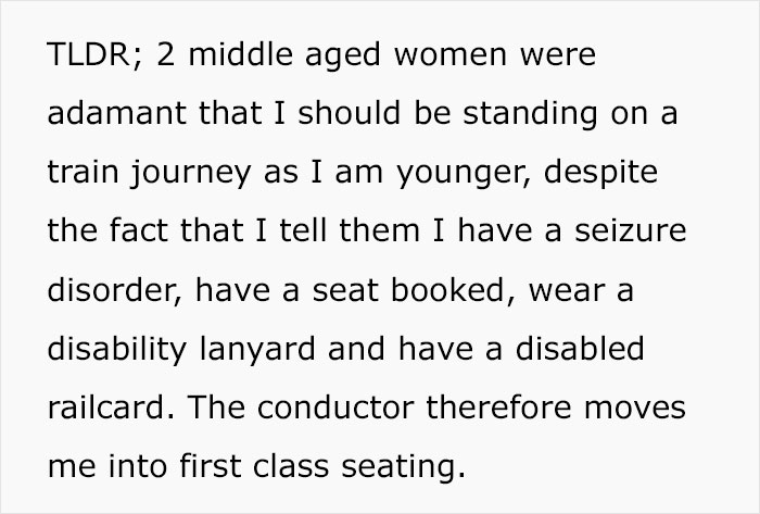 Women Demand Younger Passenger Give Up Her Seat, Regret It After Conductor Gets Involved Women Demand Younger Passenger Give Up Her Seat, Regret It After Conductor Gets Involved