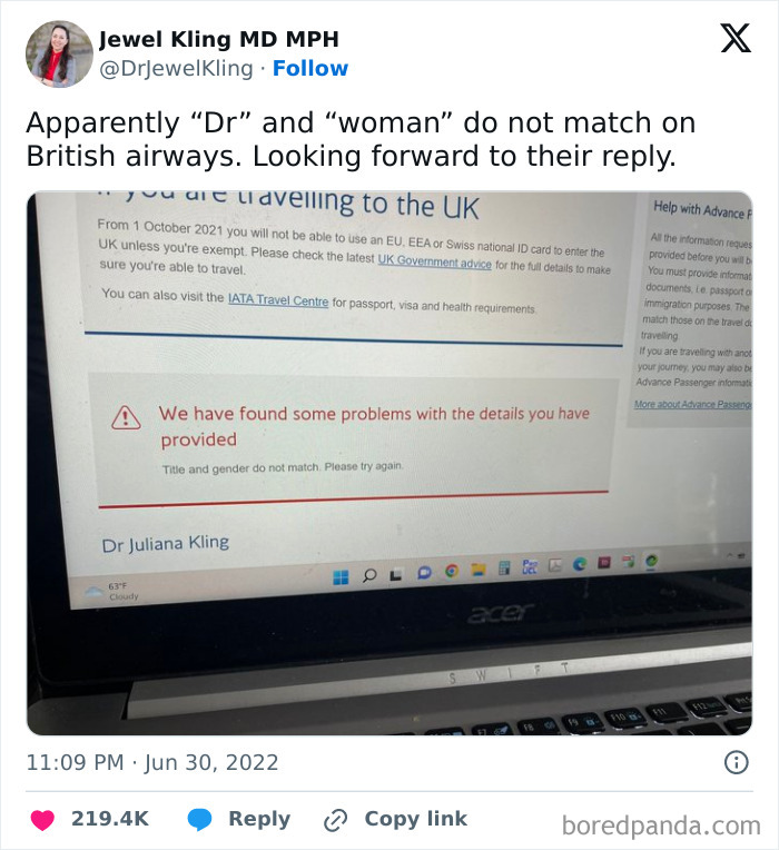 Only Men Can Be Doctors