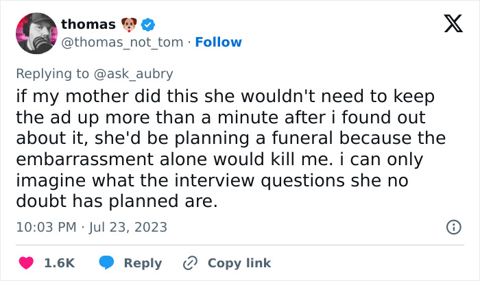 Helicopter Mom Is Determined To Find Her Son A Wife, The Internet Thinks She Needs A Reality Check Helicopter Mom Is Determined To Find Her Son A Wife, The Internet Thinks She Needs A Reality Check