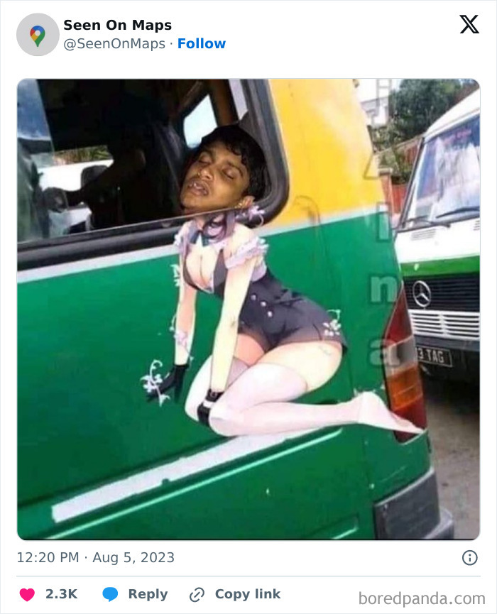 40 Of The Silliest Things That Were Ever Captured On The Streets