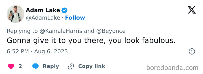Vice President Kamala Harris Makes People React After Attending Beyoncé Show In A Gold Shirt Vice President Kamala Harris Makes People React After Attending Beyoncé Show In A Gold Shirt