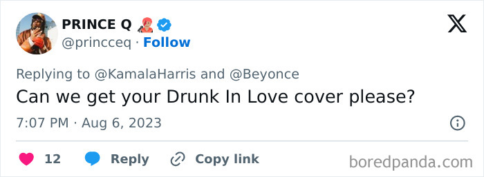 Vice President Kamala Harris Makes People React After Attending Beyoncé Show In A Gold Shirt Vice President Kamala Harris Makes People React After Attending Beyoncé Show In A Gold Shirt