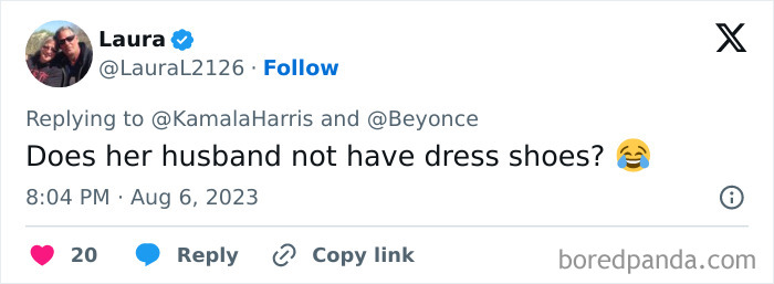 Vice President Kamala Harris Makes People React After Attending Beyoncé Show In A Gold Shirt Vice President Kamala Harris Makes People React After Attending Beyoncé Show In A Gold Shirt