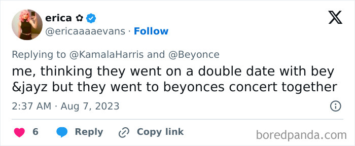 Vice President Kamala Harris Makes People React After Attending Beyoncé Show In A Gold Shirt Vice President Kamala Harris Makes People React After Attending Beyoncé Show In A Gold Shirt