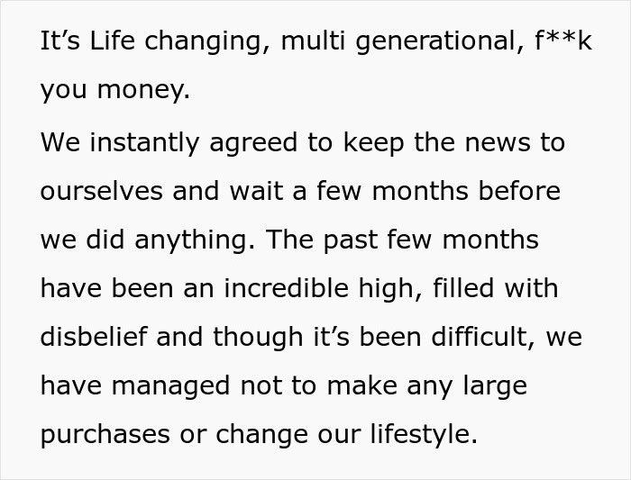 Woman Doesn't Want To Share Lottery Winnings With Husband's Friend, Gets Told To Stay Wary Woman Doesn't Want To Share Lottery Winnings With Husband's Friend, Gets Told To Stay Wary