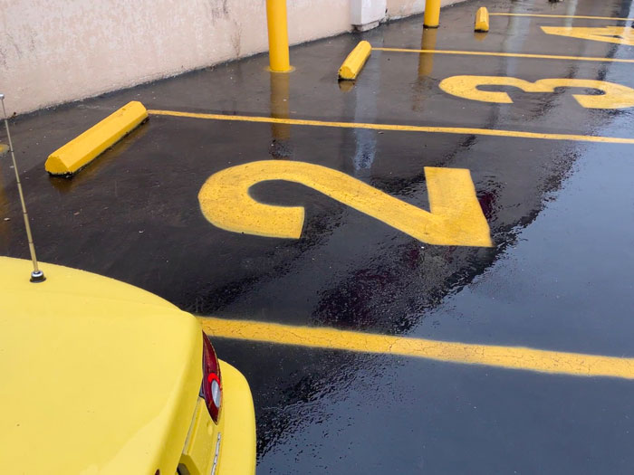 Karen Demands To Have The Crack In Her Parking Spot Filled Now, The Workers Maliciously Comply