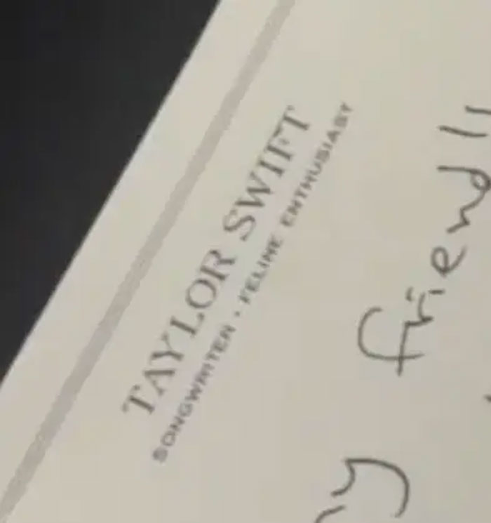 &ldquo;That&rsquo;s What Makes Her So Amazing&rdquo;: Taylor Swift&rsquo;s Seriously Nerdy Letterhead Is Going Viral