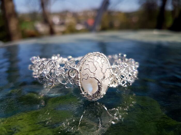 I Crocheted With Wire To Make This Elven Bracelet (5 Pics)