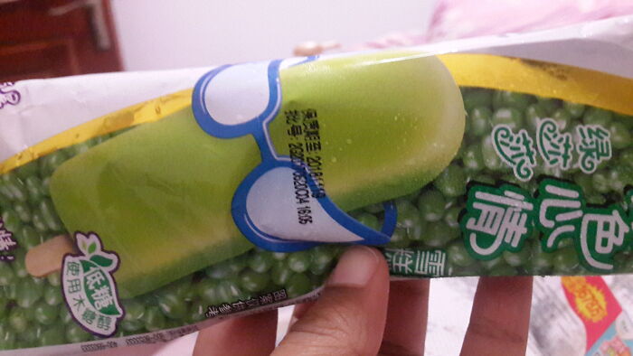 Pea Ice Cream ,,,, This Should Be Illegal