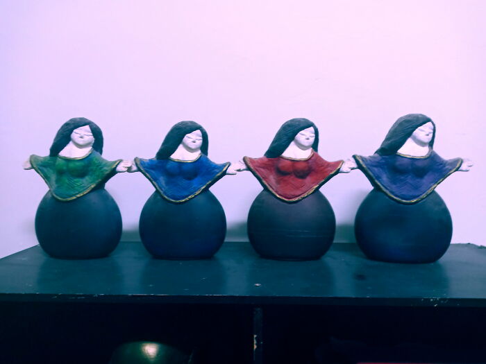 "Handmaidens Of Gaia" - Ceramic 1996