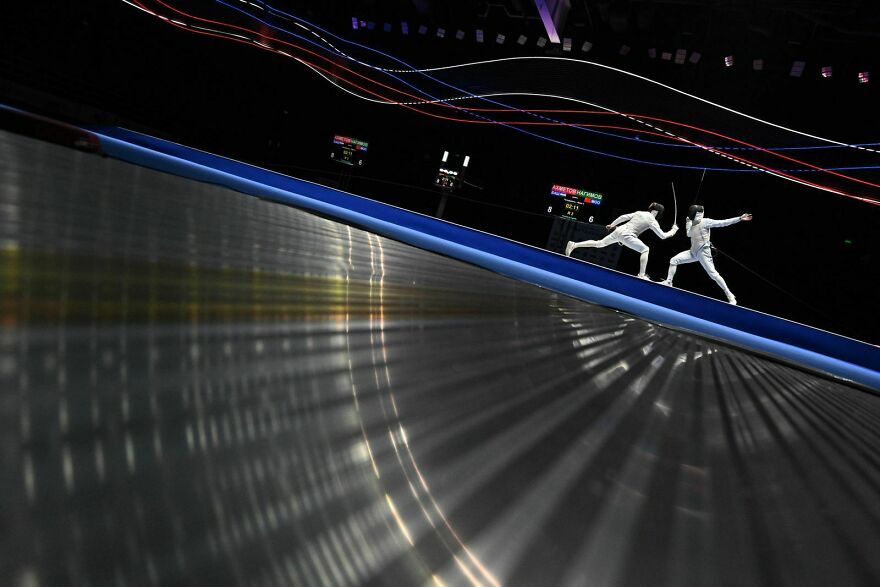 Martial Arts - Category Winner, Silver: "Fencing" By Pavel Bednyakov