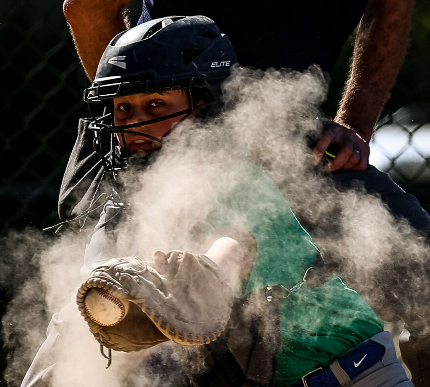Baseball - Category Winner, Gold: "Catcher" By Howard Lao