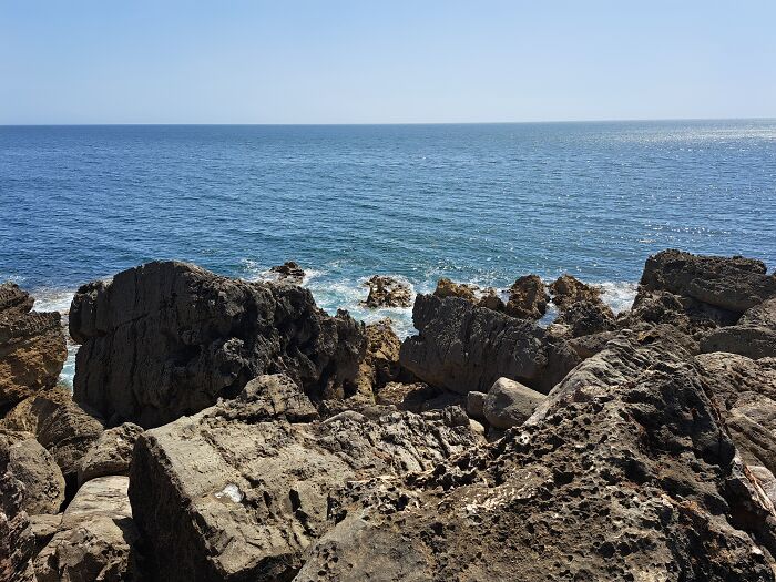 From A Nice Beach Town We Stopped At While Driving Around In Portugal