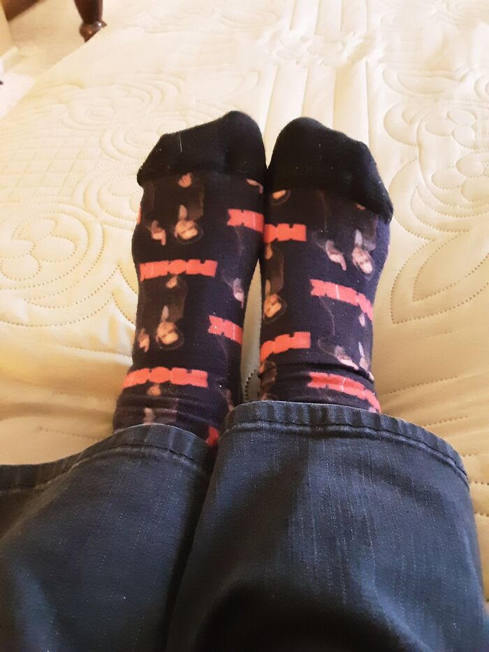 My Monk Socks (A Gift & A Curse),