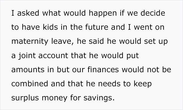 &ldquo;Completely Separate&rdquo;: Woman Is Worried About Fianc&eacute;&rsquo;s Desire To Not Share Income