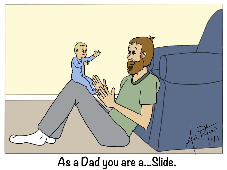 As A Dad You Are So Many Things In The Eyes Of Your Child