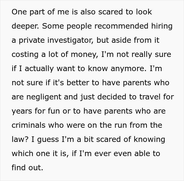 Teen Is At A Loss After Her Parents Return From A 7-Year-Long 'World Trip' And Want Her Back